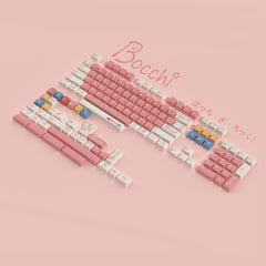 Pink keycaps set