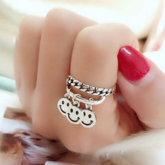 Smiley ring